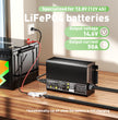 Noeifevo 14.6V 50A LiFePO4 battery charger for 12V 12.8V LFP battery